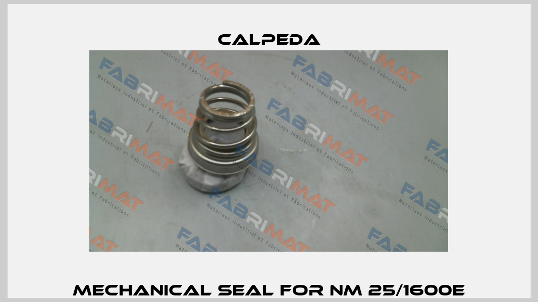Mechanical seal for NM 25/1600E Calpeda