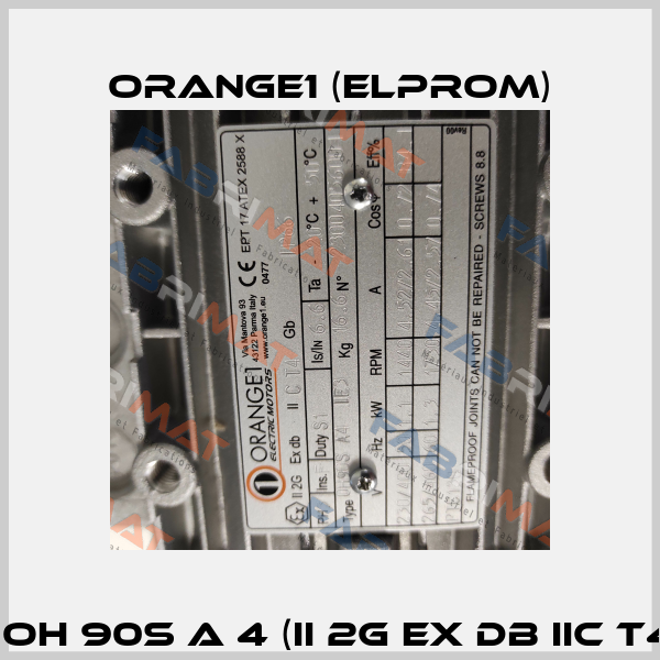 Typ OH 90S A 4 (II 2G Ex db IIC T4 Gb) ORANGE1 (Elprom)
