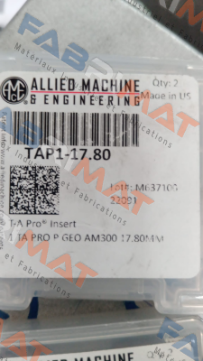 TAP1-17.80 Allied Machine-Engineering