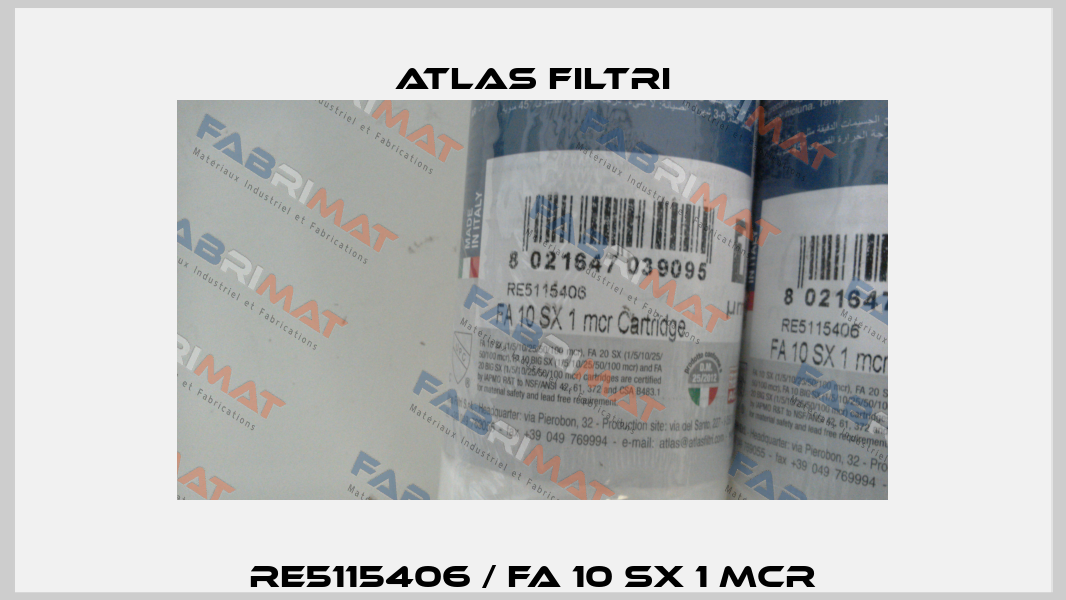 RE5115406 / FA 10 SX 1 mcr Atlas Filtri