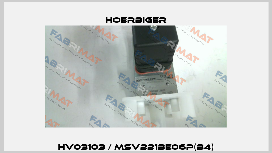 HV03103 / MSV221BE06P(B4) Hoerbiger