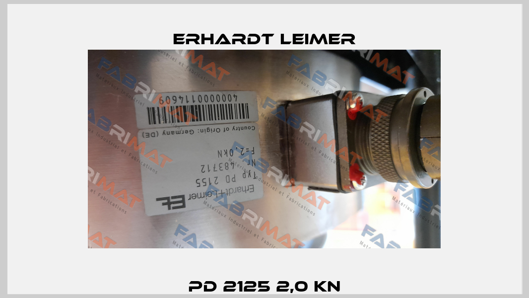PD 2125 2,0 KN Erhardt Leimer
