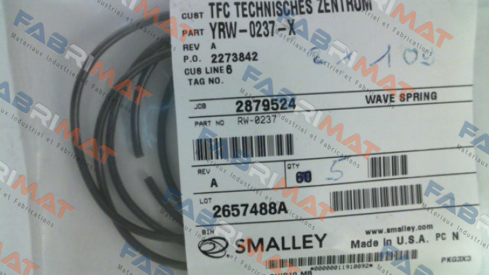 YRW-0237-X SMALLEY