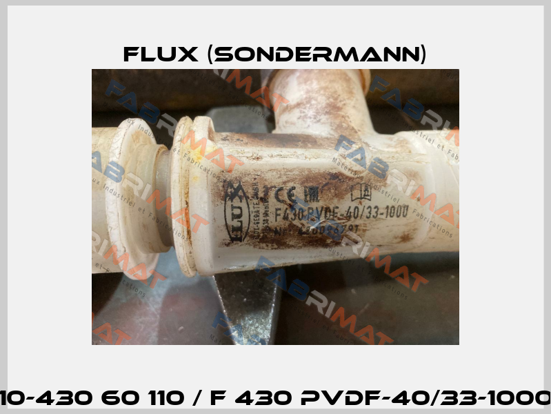 10-430 60 110 / F 430 PVDF-40/33-1000 Flux (Sondermann)