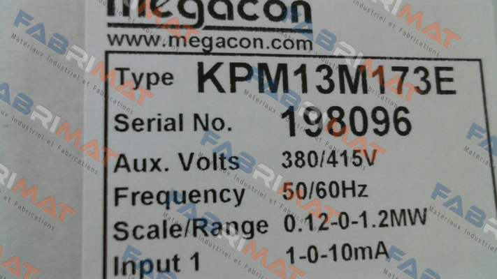 KPM13M173E Megacon