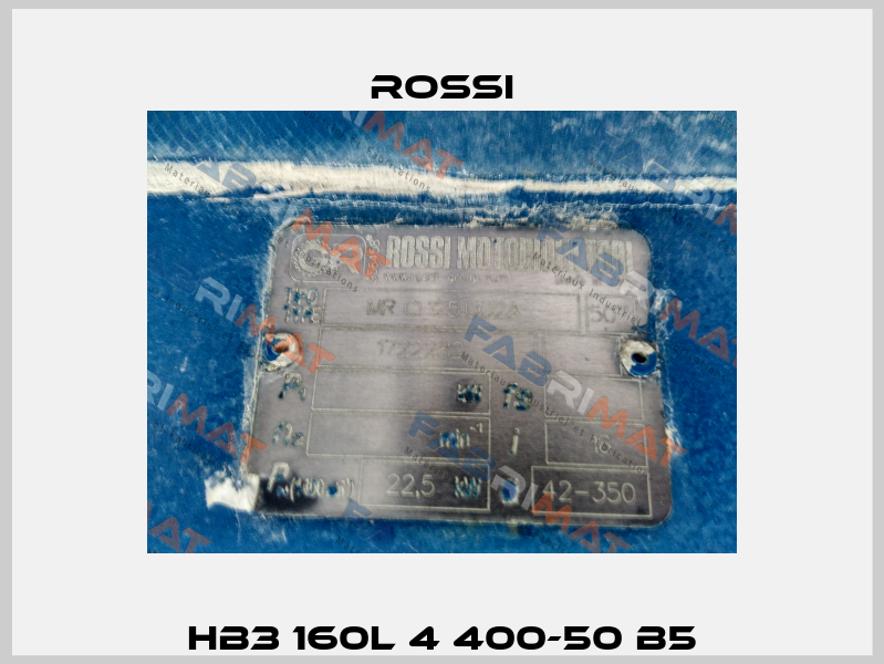 HB3 160L 4 400-50 B5 Rossi
