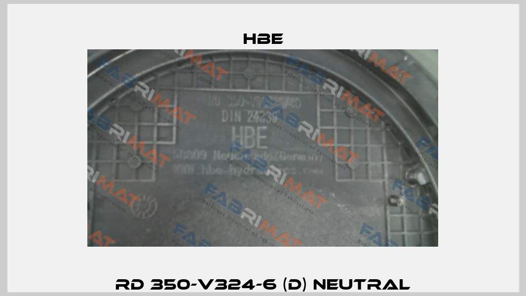 RD 350-V324-6 (D) NEUTRAL HBE