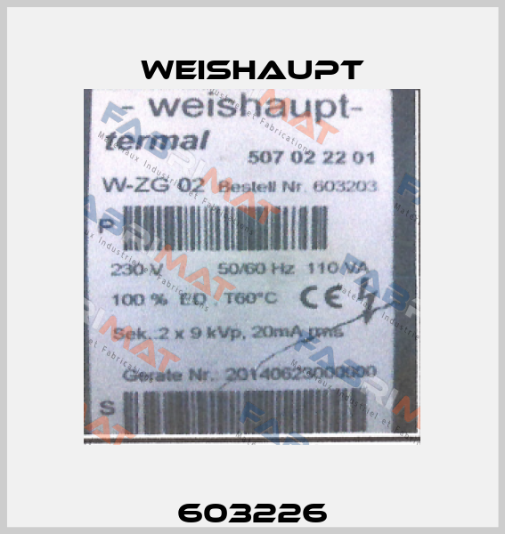 603226 Weishaupt