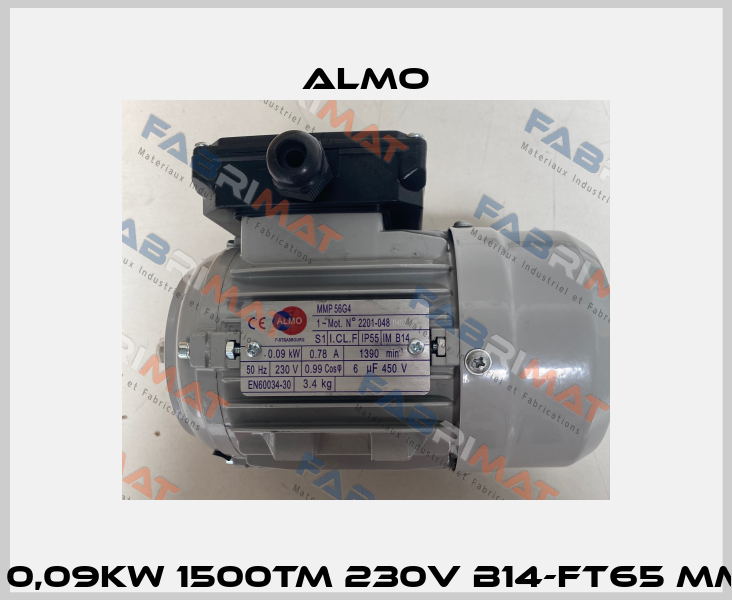 MOT.56 0,09KW 1500TM 230V B14-FT65 MMP56G4 Almo