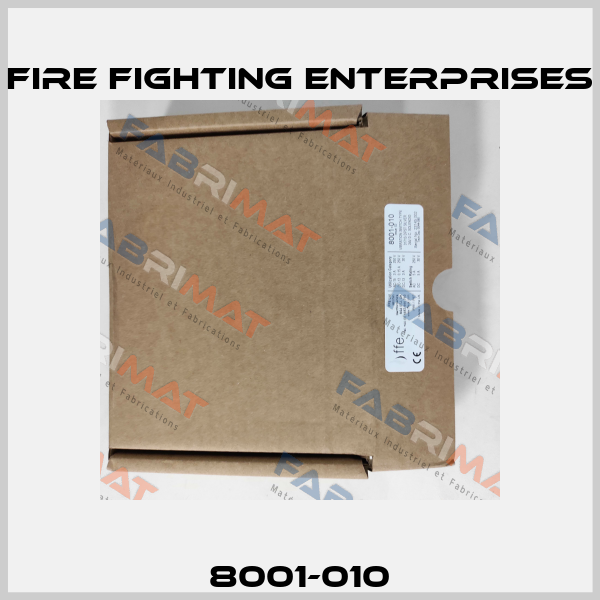 8001-010 Fire Fighting Enterprises