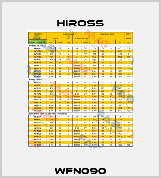 WFN090 Hiross