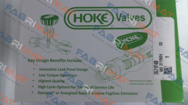 7671F4B Hoke