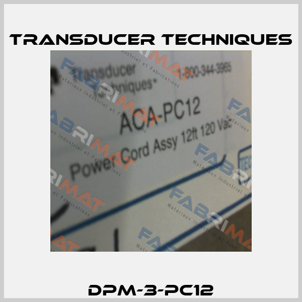 DPM-3-PC12 Transducer Techniques