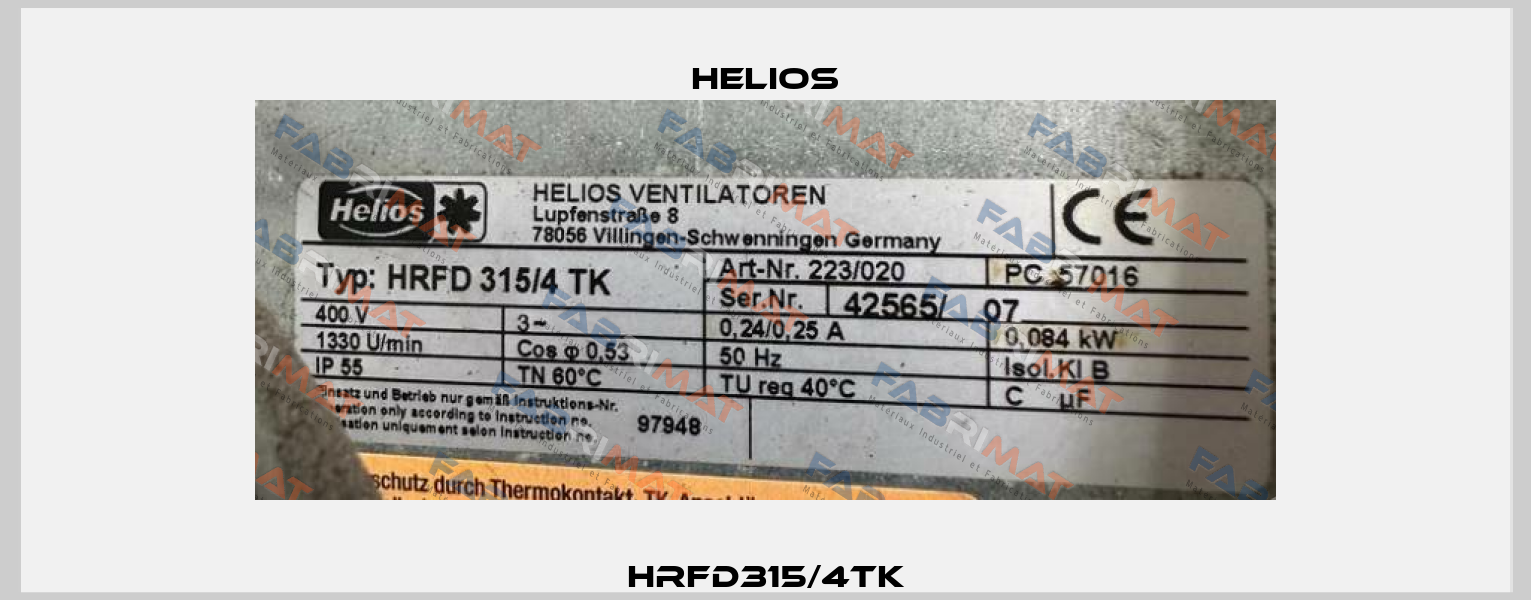 HRFD315/4TK Helios