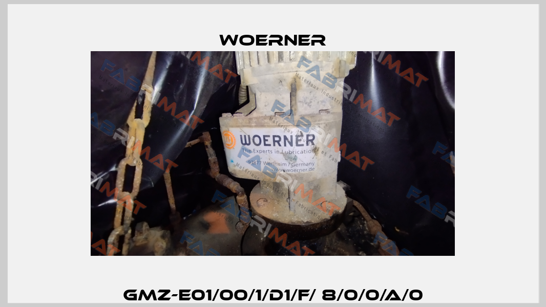 GMZ-E01/00/1/D1/F/ 8/0/0/A/0 Woerner