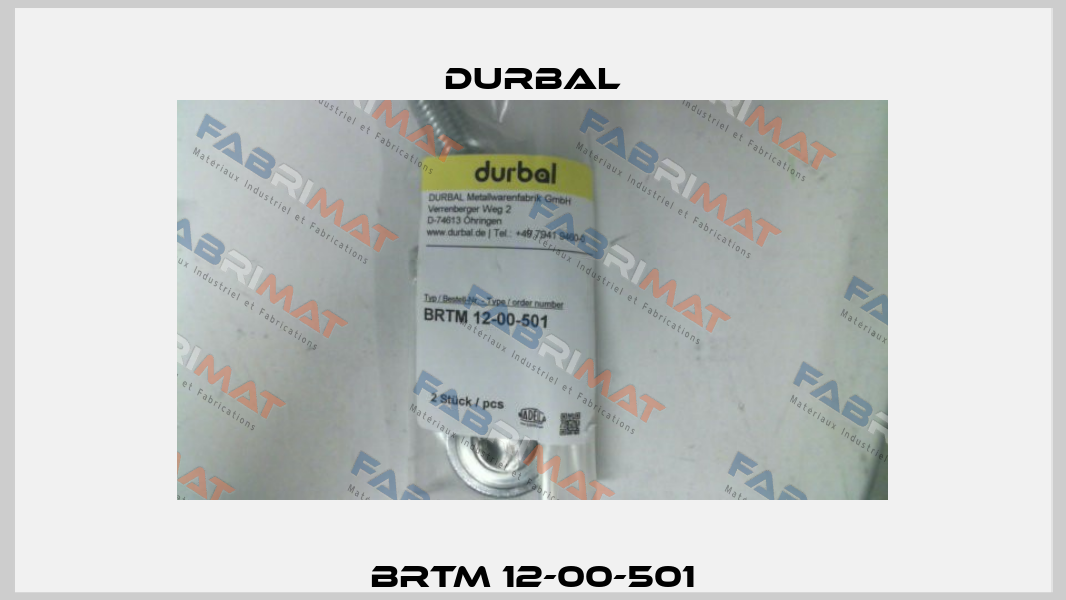 BRTM 12-00-501 Durbal