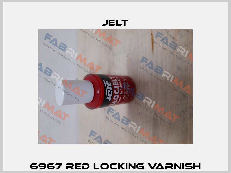 6967 RED LOCKING VARNISH Jelt