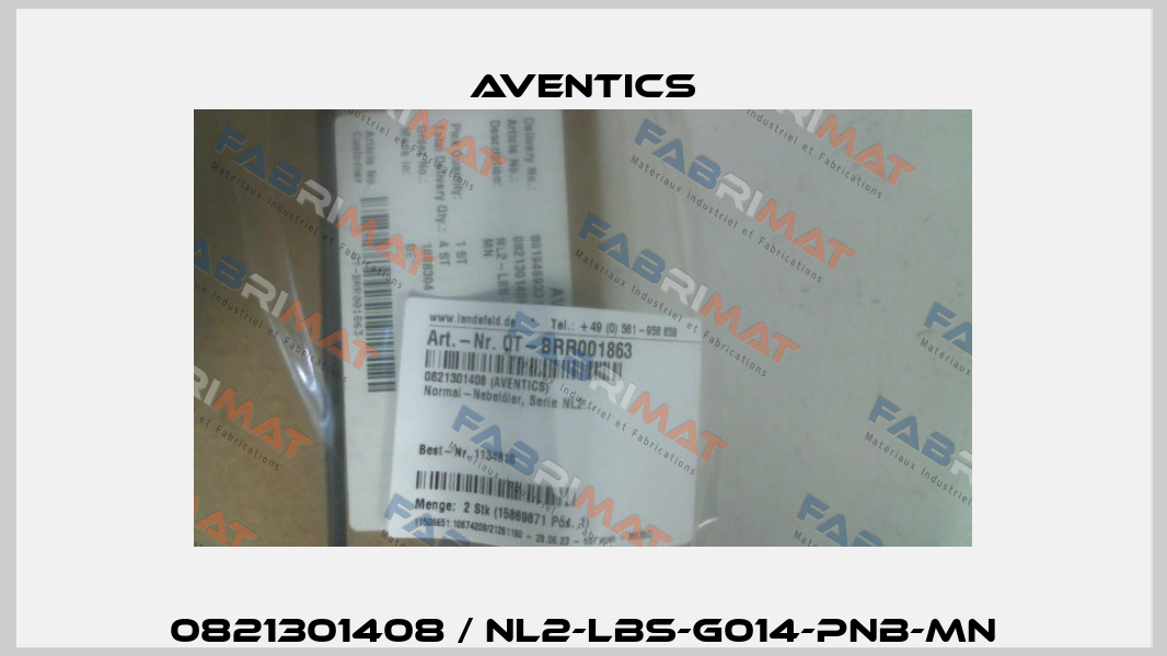 0821301408 / NL2-LBS-G014-PNB-MN Aventics