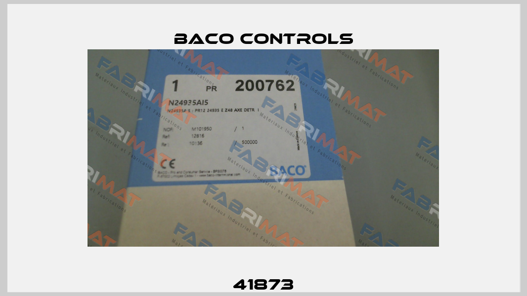41873 Baco Controls