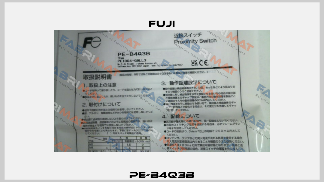 PE-B4Q3B Fuji