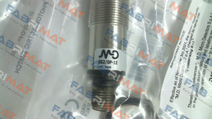 SS2/0P-1E Micro Detectors / Diell (now Datasensing)