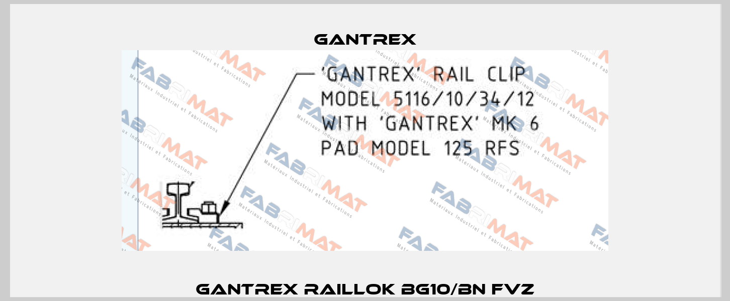 GANTREX RailLok BG10/BN fvz Gantrex