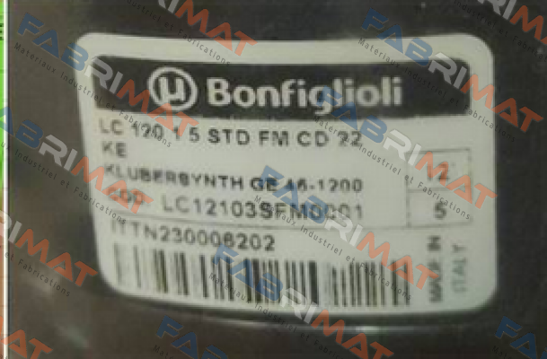 LC12103SFM0001 Bonfiglioli