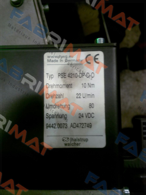 PSE4210-DP-D-O  Halstrup Walcher