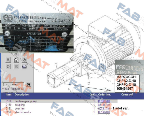 TFCP 132S-4 Electro Adda