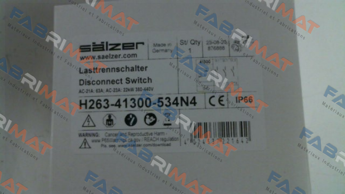 H263-41300-534N4 Salzer