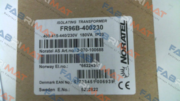 FR96B-400230 / 3-070-100688 Noratel