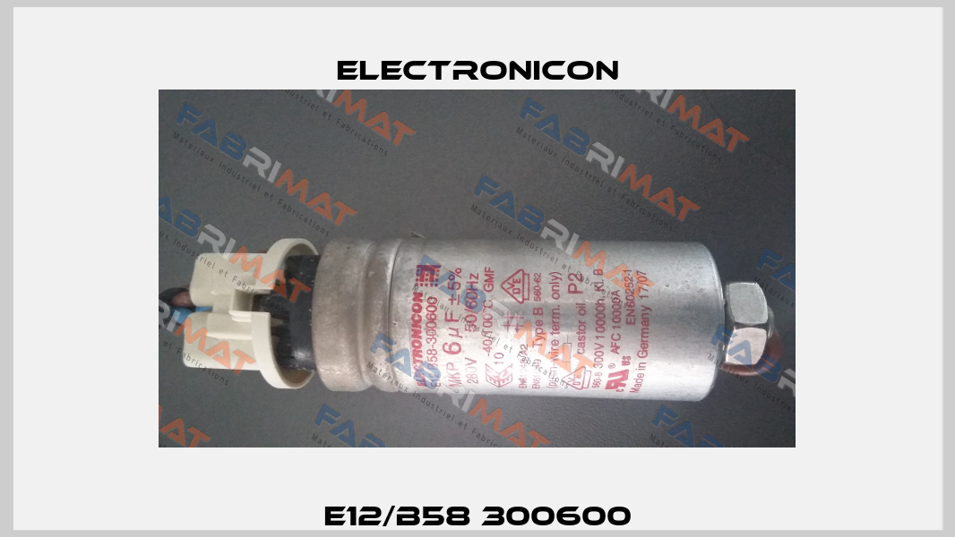 E12/B58 300600 Electronicon
