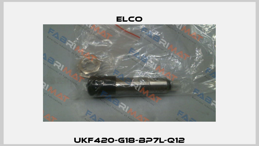 UKF420-G18-BP7L-Q12 Elco