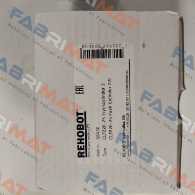 p/n: 50450, Type: CLF220-25 Rehobot