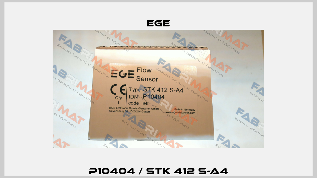 P10404 / STK 412 S-A4 Ege