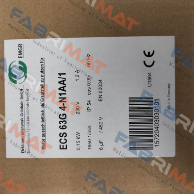 ECS 63G 4-N1AA/1 / U1864 EMGR