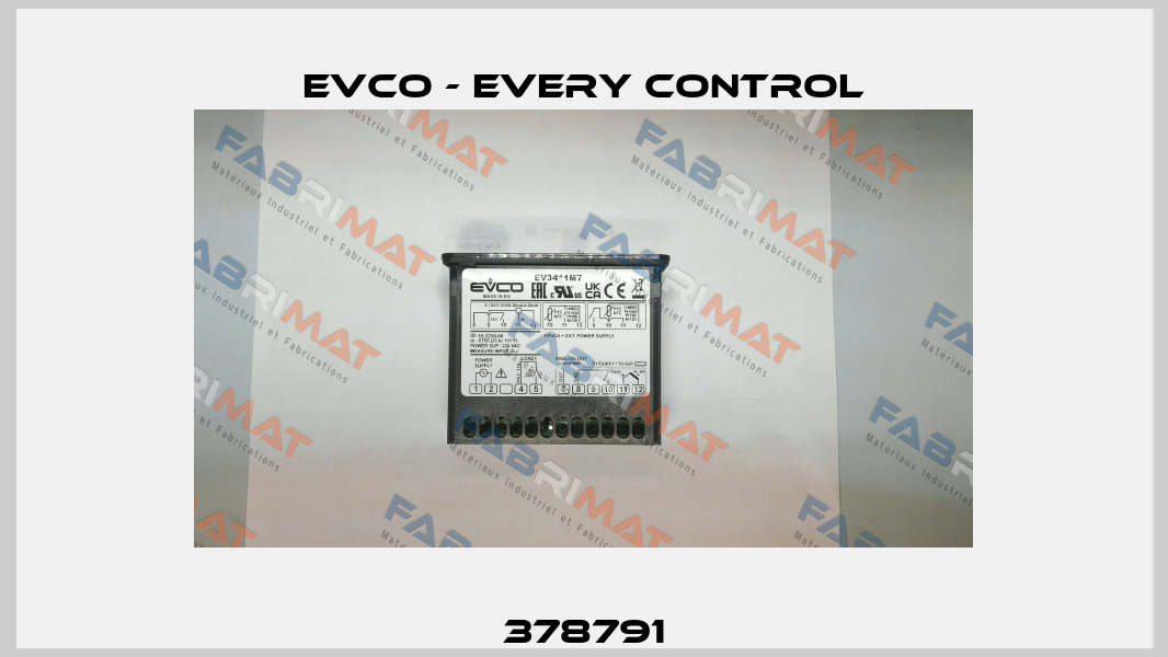 378791 EVCO - Every Control