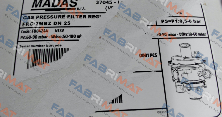 FRG/2MBZ / FB04Z44 5442 Madas