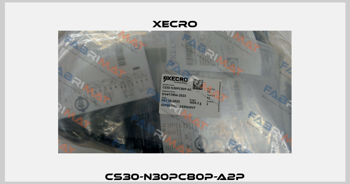 CS30-N30PC80P-A2P Xecro